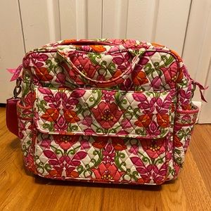 vera bradley quilted diaper bag